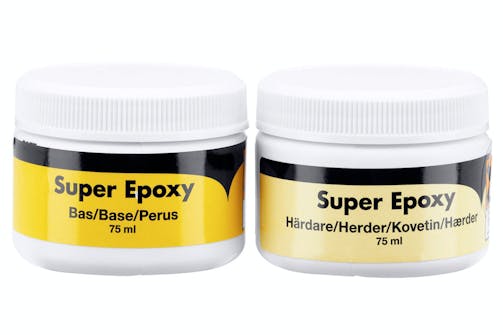 Epoksiliima: kahden purkin sarja Kahden purkin epoksiliima